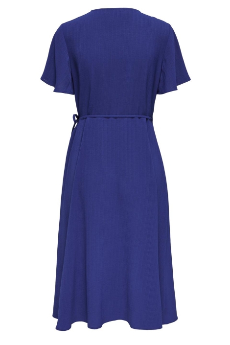 Only onlcali life s/s midi wrap dress wv
